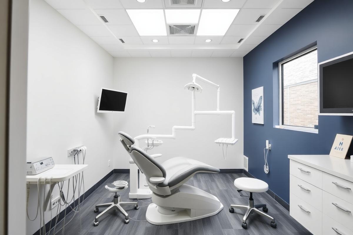 Treatment room at Zakai Dental Hospital